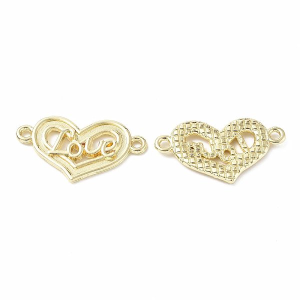 PandaHall Rack Plating Alloy Connector Charms, Heart Links with Word Love, Lead Free & Cadmium Free & Nickel Free, Light Gold, 17x29.5x2.5mm...
PandaHall Rack Plating Alloy Connector Charms, Heart Links with Word Love, Lead Free & Cadmium Free & Nickel Free, Light Gold, 17x29.5x2.5mm...