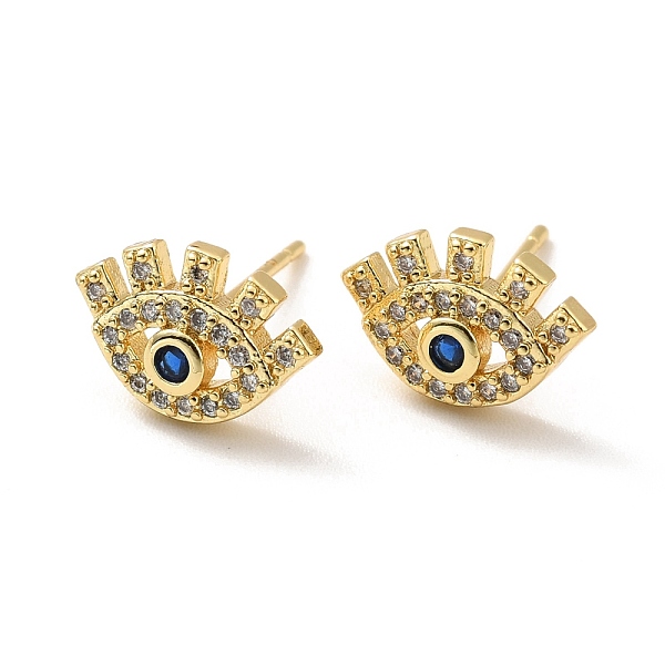 PandaHall Sapphire Rhinestone Evil Eye Stud Earrings, Rack Plating Brass Jewelry for Women, Cadmium Free & Lead Free, Real 18K Gold Plated..., Blue
PandaHall Sapphire Rhinestone Evil Eye Stud Earrings, Rack Plating Brass Jewelry for Women, Cadmium Free & Lead Free, Real 18K Gold Plated..., Blue