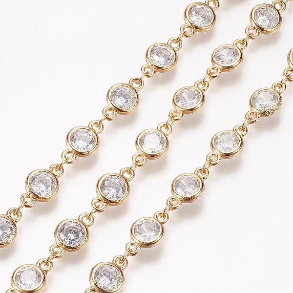 PandaHall Handmade Glass Beaded Chains, Soldered, with Brass Eye Pin, Golden, 39.37 inch(1m)link: 11.5x6.5x2.5mm Brass+Glass Clear
PandaHall Handmade Glass Beaded Chains, Soldered, with Brass Eye Pin, Golden, 39.37 inch(1m)link: 11.5x6.5x2.5mm Brass+Glass Clear