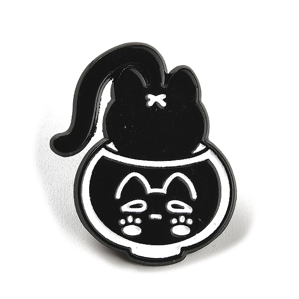 PandaHall Cartoon Cat Enamel Pin, Alloy Brooch for Backpack Clothes, Black, 29x24x1.5mm Alloy+Enamel Cat Shape Black
PandaHall Cartoon Cat Enamel Pin, Alloy Brooch for Backpack Clothes, Black, 29x24x1.5mm Alloy+Enamel Cat Shape Black
