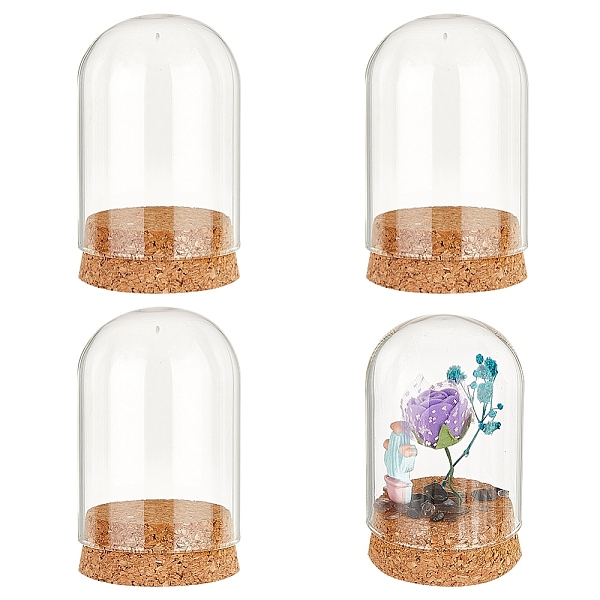 PandaHall 4 Sets Mini Glass Dome, Eternal Flower Glass Display Dome Cloche 2.7x1.9 Glass Display with Cork Stoppers Cloche Bell Jar Cloche..., Clear
PandaHall 4 Sets Mini Glass Dome, Eternal Flower Glass Display Dome Cloche 2.7x1.9 Glass Display with Cork Stoppers Cloche Bell Jar Cloche..., Clear