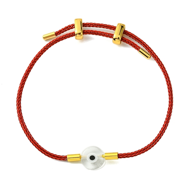 PandaHall Lampwork Evil Eye & Brass Beaded Bangle, Stainless Steel Twist Rope Adjustable Bangles for Women, Clear, Inner Diameter: 2~3-1/2...
PandaHall Lampwork Evil Eye & Brass Beaded Bangle, Stainless Steel Twist Rope Adjustable Bangles for Women, Clear, Inner Diameter: 2~3-1/2...