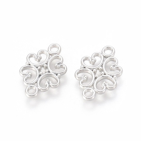 PandaHall Tibetan Style Links connectors, Zinc Alloy, Flower, Platinum, Cadmium Free & Lead Free, 18x13x1mm, hole: 2mm Alloy Flower
PandaHall Tibetan Style Links connectors, Zinc Alloy, Flower, Platinum, Cadmium Free & Lead Free, 18x13x1mm, hole: 2mm Alloy Flower