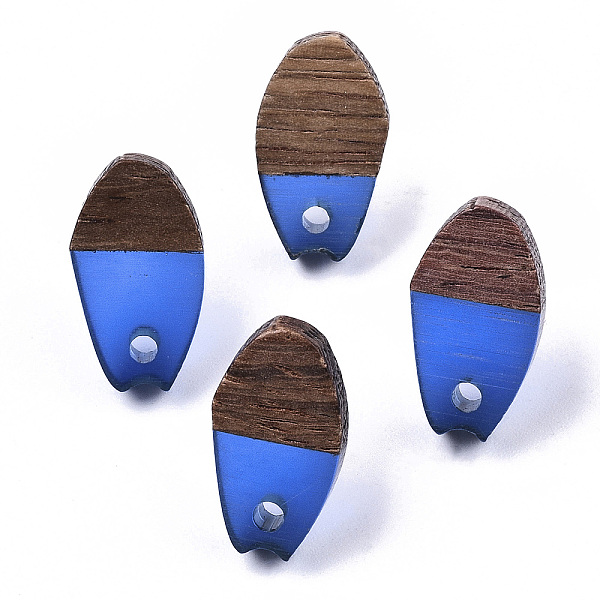 PandaHall Transparent Resin & Walnut Wood Stud Earring Findings, with 304 Stainless Steel Pin, Oval, Blue, 16x9mm, Hole: 1.8mm, Pin: 0.7mm...
PandaHall Transparent Resin & Walnut Wood Stud Earring Findings, with 304 Stainless Steel Pin, Oval, Blue, 16x9mm, Hole: 1.8mm, Pin: 0.7mm...