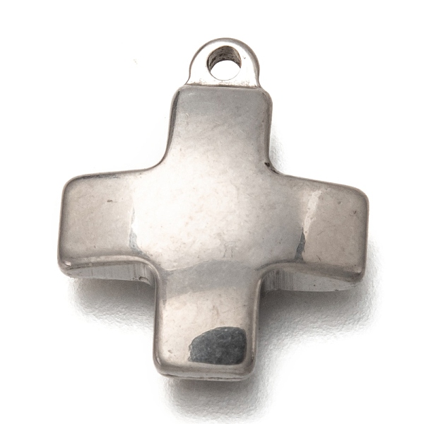 PandaHall 304 Stainless Steel Pendants, Cross, Stainless Steel Color, 18x15x3mm, Hole: 1.4mm 304 Stainless Steel Cross
PandaHall 304 Stainless Steel Pendants, Cross, Stainless Steel Color, 18x15x3mm, Hole: 1.4mm 304 Stainless Steel Cross