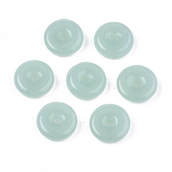 PandaHall Transparent Spray Painted Glass Beads, Peace Buckle, Dark Sea Green, 10x3mm, Hole: 1.5x1.6mm Glass Disc
PandaHall Transparent Spray Painted Glass Beads, Peace Buckle, Dark Sea Green, 10x3mm, Hole: 1.5x1.6mm Glass Disc