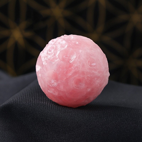 PandaHall Natural Rose Quartz Display Decorations, Reiki Energy Stone Ornament, Round Moon Meteorite, 40mm Rose Quartz Moon
PandaHall Natural Rose Quartz Display Decorations, Reiki Energy Stone Ornament, Round Moon Meteorite, 40mm Rose Quartz Moon