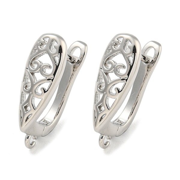 PandaHall Rack Plating Brass Hoop Earring Findings, Cadmium Free & Lead Free, Long-Lasting Plated, Platinum, 18x6mm, Hole: 1.2mm, Pin...
PandaHall Rack Plating Brass Hoop Earring Findings, Cadmium Free & Lead Free, Long-Lasting Plated, Platinum, 18x6mm, Hole: 1.2mm, Pin...