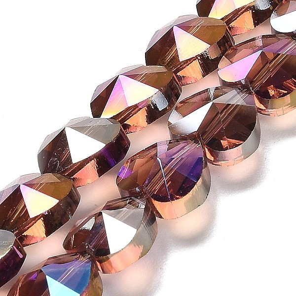 PandaHall Electroplate Glass Beads Strands, Heart, Faceted, Indian Red, 10x10x6mm, Hole: 1.2mm, about 78~80pcs/strand, 28.82~28.94''...
PandaHall Electroplate Glass Beads Strands, Heart, Faceted, Indian Red, 10x10x6mm, Hole: 1.2mm, about 78~80pcs/strand, 28.82~28.94''...