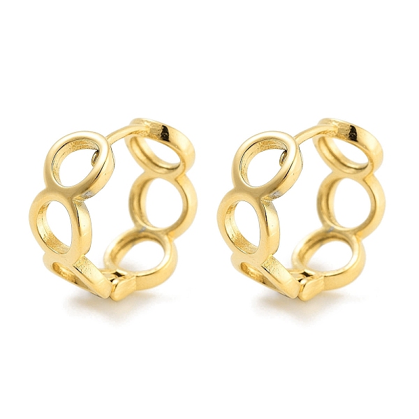 PandaHall Ion Plating(IP) 304 Stainless Steel Hollow Ring Huggie Hoop Earrings for Women, with 316 Stainless Steel Pins, Golden, 16x7x16.5mm...
PandaHall Ion Plating(IP) 304 Stainless Steel Hollow Ring Huggie Hoop Earrings for Women, with 316 Stainless Steel Pins, Golden, 16x7x16.5mm...