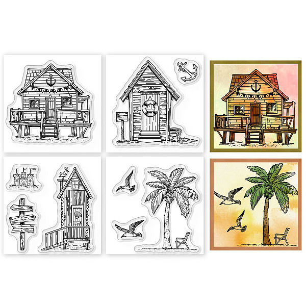 PandaHall 4Pcs 4 Styles PVC Stamp, for DIY Scrapbooking, House, 55x55mm, 1pc/style Plastic House
PandaHall 4Pcs 4 Styles PVC Stamp, for DIY Scrapbooking, House, 55x55mm, 1pc/style Plastic House