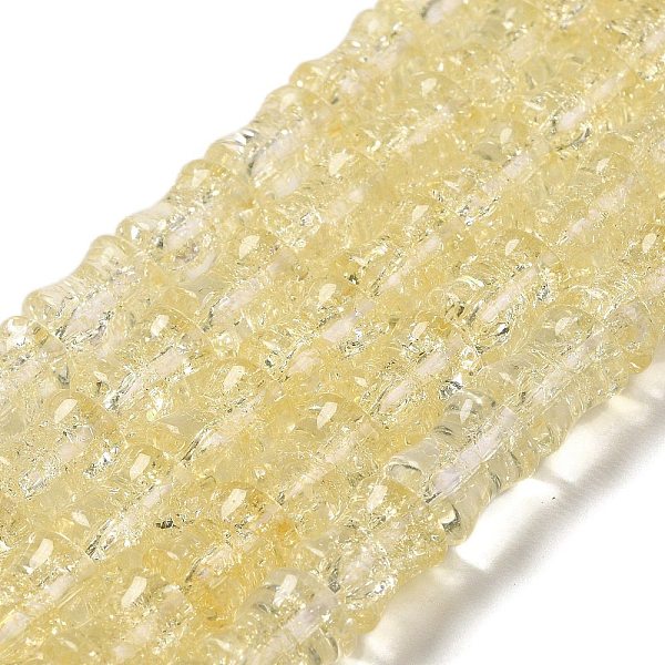 PandaHall Transparent Crackle Glass Beads Strands, Bamboo Joint, Light Khaki, 8x10.5mm, Hole: 1.7mm, about 38pcs/strand, 15.35''(39cm) Glass...
PandaHall Transparent Crackle Glass Beads Strands, Bamboo Joint, Light Khaki, 8x10.5mm, Hole: 1.7mm, about 38pcs/strand, 15.35''(39cm) Glass...