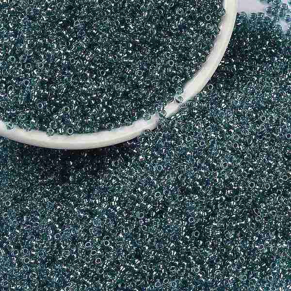 PandaHall MIYUKI Round Rocailles Beads, Japanese Seed Beads, (RR1824) Fancy Lined Silver Sky, 15/0, 1.5mm, Hole: 0.7mm, about 27777pcs/50g..., Cyan
PandaHall MIYUKI Round Rocailles Beads, Japanese Seed Beads, (RR1824) Fancy Lined Silver Sky, 15/0, 1.5mm, Hole: 0.7mm, about 27777pcs/50g..., Cyan