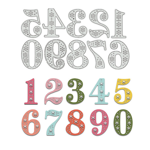 PandaHall BENECREAT Threading Numbers 0~9 Cutting Dies Stencils, Carbon Steel Die Cuts DIY Craft Embossing Template for Card Making Photo...
PandaHall BENECREAT Threading Numbers 0~9 Cutting Dies Stencils, Carbon Steel Die Cuts DIY Craft Embossing Template for Card Making Photo...