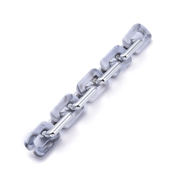 PandaHall Handmade Acrylic Cable Chains, with CCB Plastic Linking Rings, WhiteSmoke, Link: 20x30.5x5mm, 20x30x6mm, about 39.37 inch..., White
PandaHall Handmade Acrylic Cable Chains, with CCB Plastic Linking Rings, WhiteSmoke, Link: 20x30.5x5mm, 20x30x6mm, about 39.37 inch..., White