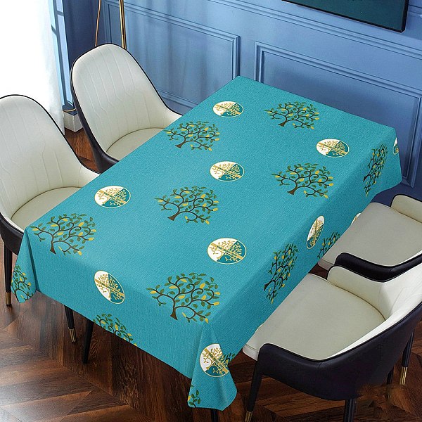 PandaHall Tree of Life Table Cloth, Waterproof Rectangle Polyester Tablecloths, for Desk Decorations, Dark Turquoise, 1700x1200mm Polyester...
PandaHall Tree of Life Table Cloth, Waterproof Rectangle Polyester Tablecloths, for Desk Decorations, Dark Turquoise, 1700x1200mm Polyester...