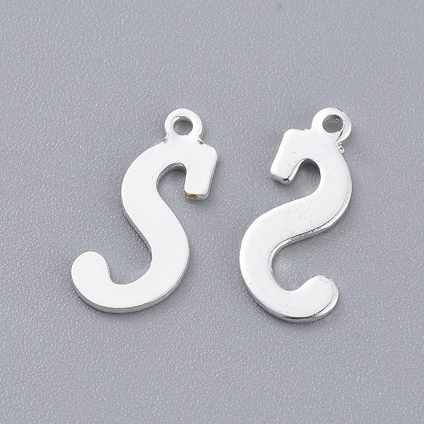 PandaHall 201 Stainless Steel Pendants, Letter, Silver Color Plated, Letter.S, 15.5x6.5x1mm, Hole: 1mm 201 Stainless Steel Letter S
PandaHall 201 Stainless Steel Pendants, Letter, Silver Color Plated, Letter.S, 15.5x6.5x1mm, Hole: 1mm 201 Stainless Steel Letter S