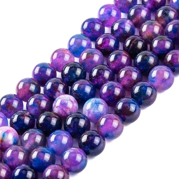 PandaHall Natural Malaysia Jade Beads Strands, Round, Dyed, Blue Violet, 8mm, Hole: 1mm, about 48pcs/strand, 15 inch Malaysia Jade Round
PandaHall Natural Malaysia Jade Beads Strands, Round, Dyed, Blue Violet, 8mm, Hole: 1mm, about 48pcs/strand, 15 inch Malaysia Jade Round