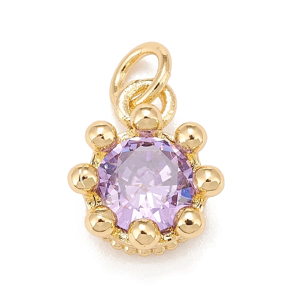 PandaHall Brass Inlaid Clear Cubic Zirconia Charms, Real 18K Gold Plated, Lead Free & Cadmium Free, Crown, Lilac, 11.5x9.5x6mm, Hole: 3mm..., Purple
PandaHall Brass Inlaid Clear Cubic Zirconia Charms, Real 18K Gold Plated, Lead Free & Cadmium Free, Crown, Lilac, 11.5x9.5x6mm, Hole: 3mm..., Purple