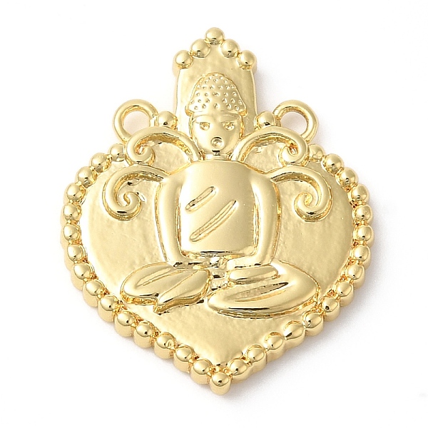 PandaHall Eco-Friendly Rack Plating Brass Pendants, Long-Lasting Plated, Lead Free & Cadmium Free, Heart with Buddha Charm, Real 18K Gold...
PandaHall Eco-Friendly Rack Plating Brass Pendants, Long-Lasting Plated, Lead Free & Cadmium Free, Heart with Buddha Charm, Real 18K Gold...