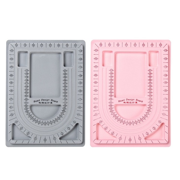 PandaHall Plastic Flocked Bead Design Boards, for Necklace Design, Rectangle 9.33x12.99x5.12 inch, Mixed Color Plastic Multicolor
PandaHall Plastic Flocked Bead Design Boards, for Necklace Design, Rectangle 9.33x12.99x5.12 inch, Mixed Color Plastic Multicolor