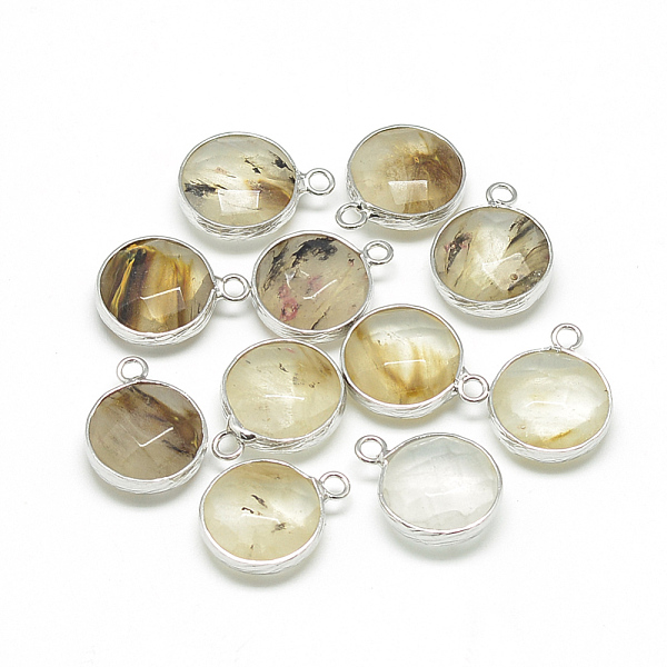 PandaHall Synthetic Watermelon Stone Glass Pendants, with Brass Findings, Faceted, Flat Round, Platinum, Dark Goldenrod, 19~21x15~16x6~7mm..., Gold
PandaHall Synthetic Watermelon Stone Glass Pendants, with Brass Findings, Faceted, Flat Round, Platinum, Dark Goldenrod, 19~21x15~16x6~7mm..., Gold