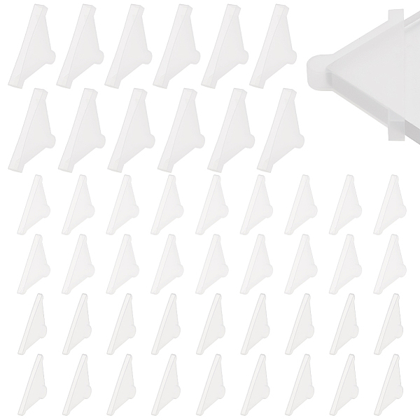PandaHall Olycraft 48Pcs 3 Styles Plastic Corner Protector for Glass Sheet, Triangle, WhiteSmoke, 25~37x49.5~67.5x4~9mm, Inner Diameter..., White
PandaHall Olycraft 48Pcs 3 Styles Plastic Corner Protector for Glass Sheet, Triangle, WhiteSmoke, 25~37x49.5~67.5x4~9mm, Inner Diameter..., White