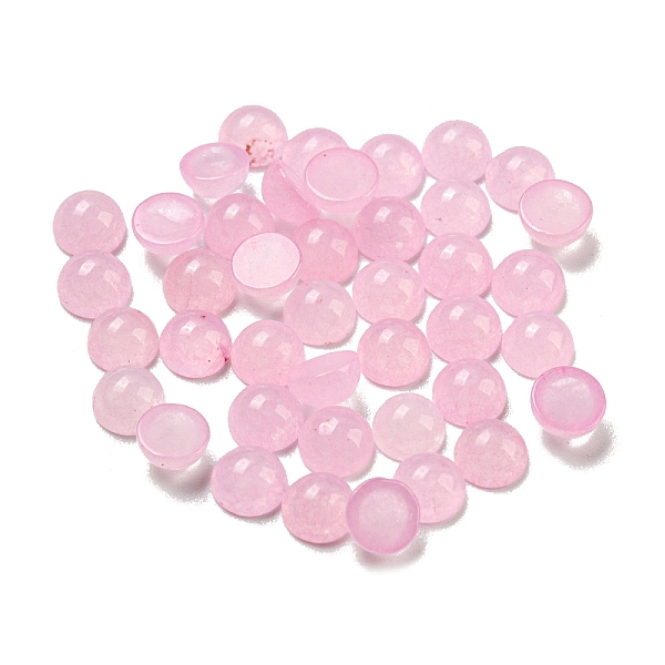 PandaHall Natural White Jade Dyed Cabochons, Half Round, 4x2~2.5mm White Jade Half Round
PandaHall Natural White Jade Dyed Cabochons, Half Round, 4x2~2.5mm White Jade Half Round