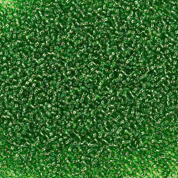 PandaHall TOHO Round Seed Beads, Japanese Seed Beads, (27) Silver Lined Peridot, 11/0, 2.2mm, Hole: 0.8mm, about 5555pcs/50g Glass Green
PandaHall TOHO Round Seed Beads, Japanese Seed Beads, (27) Silver Lined Peridot, 11/0, 2.2mm, Hole: 0.8mm, about 5555pcs/50g Glass Green