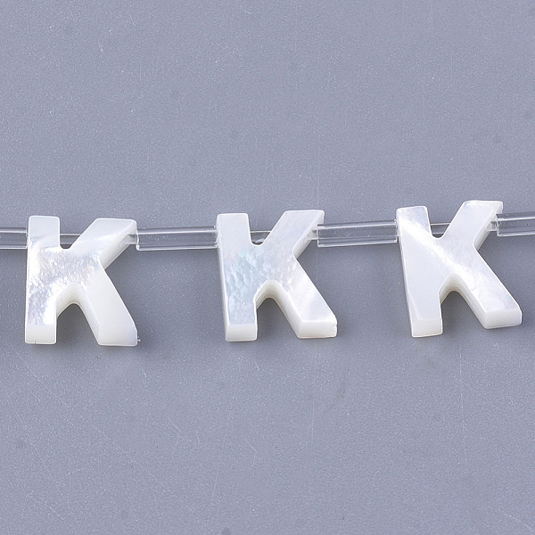 PandaHall Sea Shell Beads, Top Drilled Beads, Letter, Letter.K, 10x8.5x3mm, Hole: 0.8mm Other Sea Shell Letter
PandaHall Sea Shell Beads, Top Drilled Beads, Letter, Letter.K, 10x8.5x3mm, Hole: 0.8mm Other Sea Shell Letter