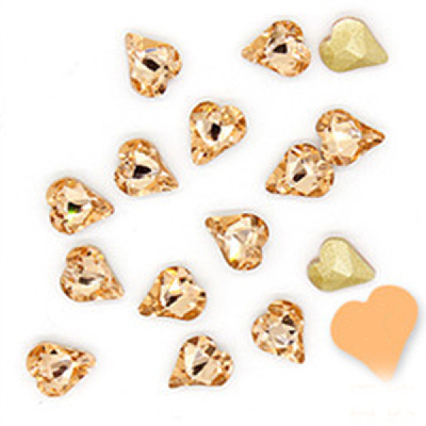 PandaHall Glass Rhinestone Cabochons, Nail Art Decoration Accessories, Heart, Saddle Brown, 9x8x4mm Glass Heart Brown
PandaHall Glass Rhinestone Cabochons, Nail Art Decoration Accessories, Heart, Saddle Brown, 9x8x4mm Glass Heart Brown