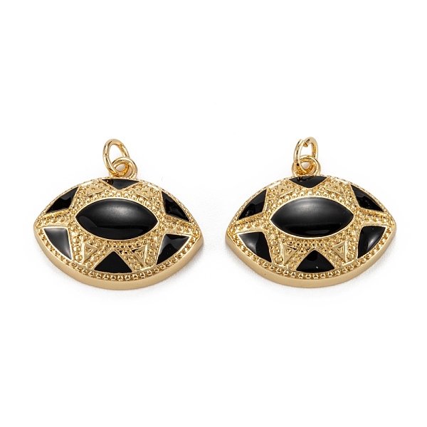 PandaHall Brass Enamel Pendants, Real 18K Gold Plated, Long-Lasting Plated, Lead Free & Nickel Free & Cadmium Free, Eye, Black, 17x21x5.5mm...
PandaHall Brass Enamel Pendants, Real 18K Gold Plated, Long-Lasting Plated, Lead Free & Nickel Free & Cadmium Free, Eye, Black, 17x21x5.5mm...