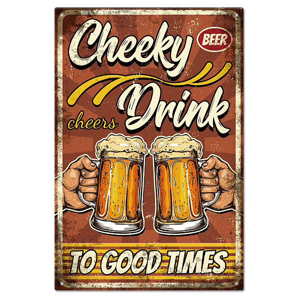 PandaHall GLOBLELAND Vintage Beer Cheers Metal Tin Sign 8×12inch Retro Beer Drink Funny Tin Room Door Sign Cave Signs Art Plaque Poster Wall...
PandaHall GLOBLELAND Vintage Beer Cheers Metal Tin Sign 8×12inch Retro Beer Drink Funny Tin Room Door Sign Cave Signs Art Plaque Poster Wall...