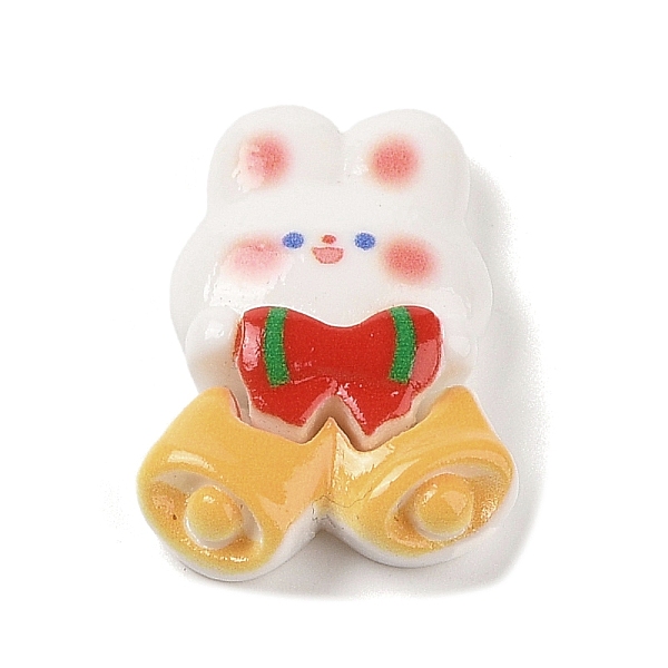 PandaHall Christmas Rabbit Theme Opaque Resin Decoden Cabochons, Christmas Bell, 27.5x19x7mm Resin Christmas Bell White
PandaHall Christmas Rabbit Theme Opaque Resin Decoden Cabochons, Christmas Bell, 27.5x19x7mm Resin Christmas Bell White