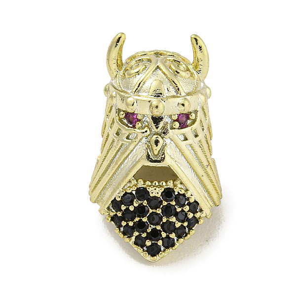 PandaHall Brass Micro Pave Black Cubic Zirconia Beads, Helmet, Real 18K Gold Plated, 12x10x10mm, Hole: 2mm Brass+Cubic Zirconia Others Black
PandaHall Brass Micro Pave Black Cubic Zirconia Beads, Helmet, Real 18K Gold Plated, 12x10x10mm, Hole: 2mm Brass+Cubic Zirconia Others Black