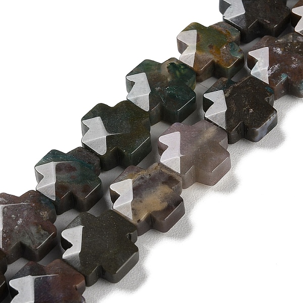 PandaHall Natural Indian Agate Beads Strands, Faceted, Cross, 12~13x12~12.5x5~6mm, Hole: 1.4mm, about 17pcs/strand, 8.27 inch(21cm) Indian...
PandaHall Natural Indian Agate Beads Strands, Faceted, Cross, 12~13x12~12.5x5~6mm, Hole: 1.4mm, about 17pcs/strand, 8.27 inch(21cm) Indian...