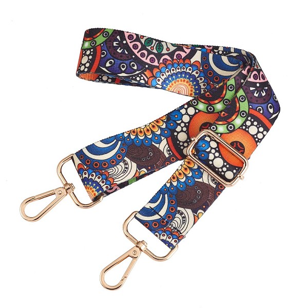 PandaHall Wide Polyester Purse Straps, Replacement Adjustable Shoulder Straps, Retro Removable Bag Belt, with Swivel Clasp, for Handbag...
PandaHall Wide Polyester Purse Straps, Replacement Adjustable Shoulder Straps, Retro Removable Bag Belt, with Swivel Clasp, for Handbag...