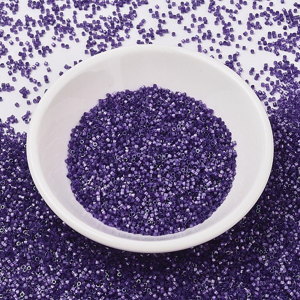 PandaHall MIYUKI Delica Beads, Cylinder, Japanese Seed Beads, 11/0, (DB1810) Dyed Purple Silk Satin, 1.3x1.6mm, Hole: 0.8mm, about...
PandaHall MIYUKI Delica Beads, Cylinder, Japanese Seed Beads, 11/0, (DB1810) Dyed Purple Silk Satin, 1.3x1.6mm, Hole: 0.8mm, about...