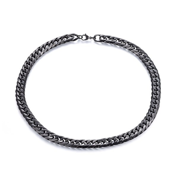 PandaHall 304 Stainless Steel Curb Chain Necklaces, with Lobster Claw Clasps, Gunmetal, 23.62 inch(60cm), 13mm 304 Stainless Steel
PandaHall 304 Stainless Steel Curb Chain Necklaces, with Lobster Claw Clasps, Gunmetal, 23.62 inch(60cm), 13mm 304 Stainless Steel