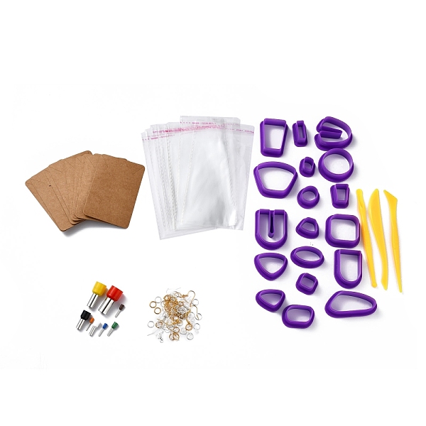 PandaHall 29Pcs 29 Style Circle & Fan & Triangle & Oval Stainless Steel & Polymer Clay Pendant Cutters, Plastic Clay Sculpting Tools, with..., Purple
PandaHall 29Pcs 29 Style Circle & Fan & Triangle & Oval Stainless Steel & Polymer Clay Pendant Cutters, Plastic Clay Sculpting Tools, with..., Purple