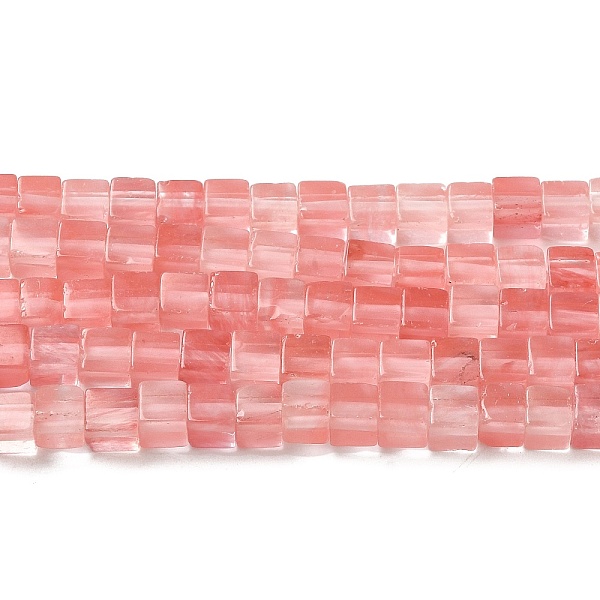 PandaHall Cherry Quartz Glass Beads Strands, Cube, 4x4x4mm, Hole: 1.2mm, about 89pcs/strand, 15.16''(38.5cm) Cherry Quartz Glass Cube
PandaHall Cherry Quartz Glass Beads Strands, Cube, 4x4x4mm, Hole: 1.2mm, about 89pcs/strand, 15.16''(38.5cm) Cherry Quartz Glass Cube
