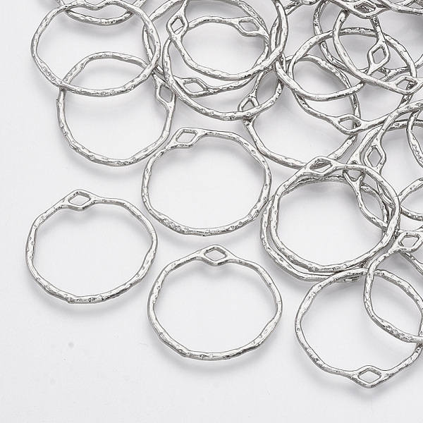 PandaHall Alloy Open Back Bezel Pendants, For DIY UV Resin, Epoxy Resin, Pressed Flower Jewelry, Ring, Platinum, 21.5x22.5x1.5mm, Hole...
PandaHall Alloy Open Back Bezel Pendants, For DIY UV Resin, Epoxy Resin, Pressed Flower Jewelry, Ring, Platinum, 21.5x22.5x1.5mm, Hole...