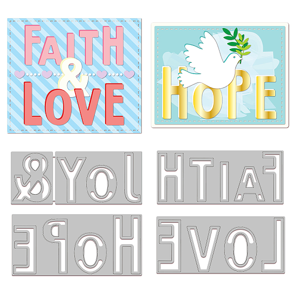 PandaHall 4Pcs 4 Styles Carbon Steel Cutting Dies Stencils, for DIY Scrapbooking, Photo Album, Decorative Embossing, Paper Card, Matte...
PandaHall 4Pcs 4 Styles Carbon Steel Cutting Dies Stencils, for DIY Scrapbooking, Photo Album, Decorative Embossing, Paper Card, Matte...
