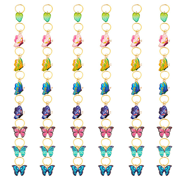 PandaHall OLYCRAFT 48pcs Hair Jewelry for Braids Butterfly Braid Hair Clips Alloy Enamel Leaf Hair Pendants Locs Dreadlock Hair Accessories..., Multicolor
PandaHall OLYCRAFT 48pcs Hair Jewelry for Braids Butterfly Braid Hair Clips Alloy Enamel Leaf Hair Pendants Locs Dreadlock Hair Accessories..., Multicolor