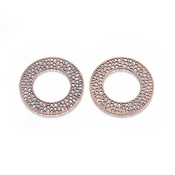 PandaHall Tibetan Style Alloy Rondelle Big Pendants, Lead Free and Cadmium Free, Red Copper, 50x1.5mm Alloy Rondelle
PandaHall Tibetan Style Alloy Rondelle Big Pendants, Lead Free and Cadmium Free, Red Copper, 50x1.5mm Alloy Rondelle