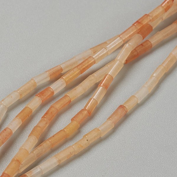 PandaHall Natural Red Aventurine Beads Strands, Column, 4.3~5.6x2.3~2.5mm, Hole: 0.9mm, about 82~86pcs/strand, 14.96~17.71 inch(38~45cm) Red...
PandaHall Natural Red Aventurine Beads Strands, Column, 4.3~5.6x2.3~2.5mm, Hole: 0.9mm, about 82~86pcs/strand, 14.96~17.71 inch(38~45cm) Red...