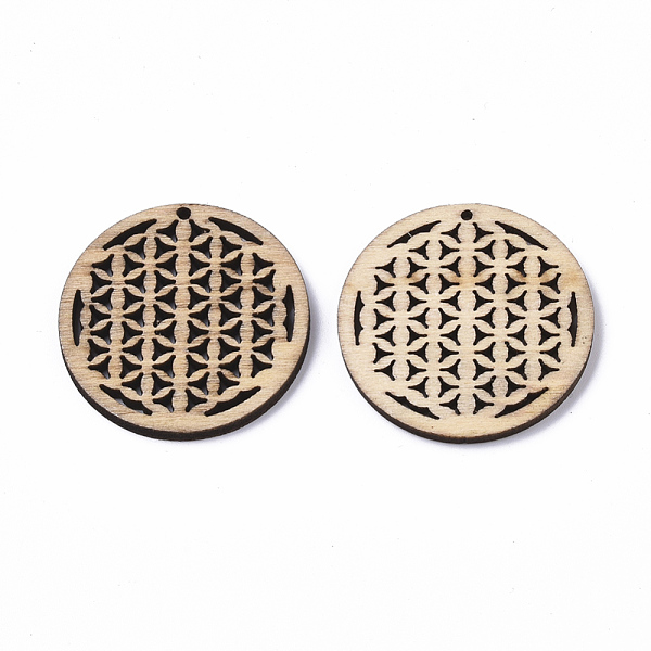 PandaHall Undyed Natural Wooden Pendant, Spiritual Charms, Laser Cut Shapes, Flower of Life/Sacred Geometry, Antique White, 32x2.5mm, Hole..., Orange
PandaHall Undyed Natural Wooden Pendant, Spiritual Charms, Laser Cut Shapes, Flower of Life/Sacred Geometry, Antique White, 32x2.5mm, Hole..., Orange
