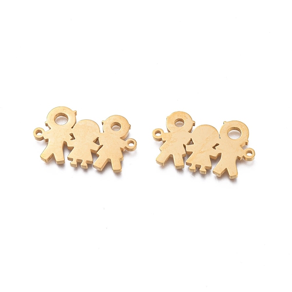 PandaHall Ion Plating(IP) 304 Stainless Steel Links, Manual Polishing, for Thankgiving Day's, Family Holding Hands Together Shape, Golden...
PandaHall Ion Plating(IP) 304 Stainless Steel Links, Manual Polishing, for Thankgiving Day's, Family Holding Hands Together Shape, Golden...