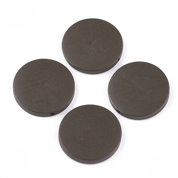 PandaHall Painted Natural Wood Beads, Flat Round, Coconut Brown, 30x5~5.5mm, Hole: 2mm Schima Wood Flat Round Brown
PandaHall Painted Natural Wood Beads, Flat Round, Coconut Brown, 30x5~5.5mm, Hole: 2mm Schima Wood Flat Round Brown