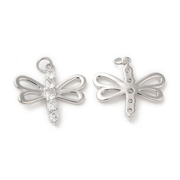 PandaHall Brass & Cubic Zirconia Pendants, Dragonfly Charm, Real Platinum Plated, 20x22x3mm, Hole: 3mm Brass+Cubic Zirconia Dragonfly Clear
PandaHall Brass & Cubic Zirconia Pendants, Dragonfly Charm, Real Platinum Plated, 20x22x3mm, Hole: 3mm Brass+Cubic Zirconia Dragonfly Clear